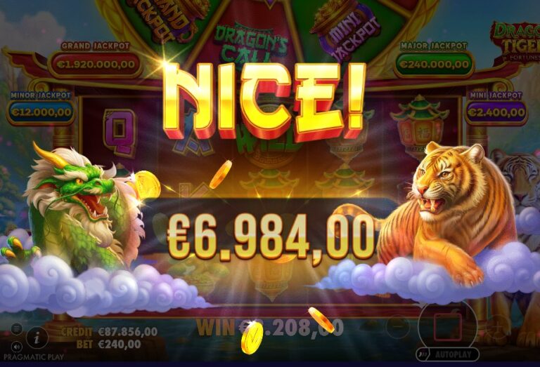 Screenshot 2 van Dragon Tiger Fortunes